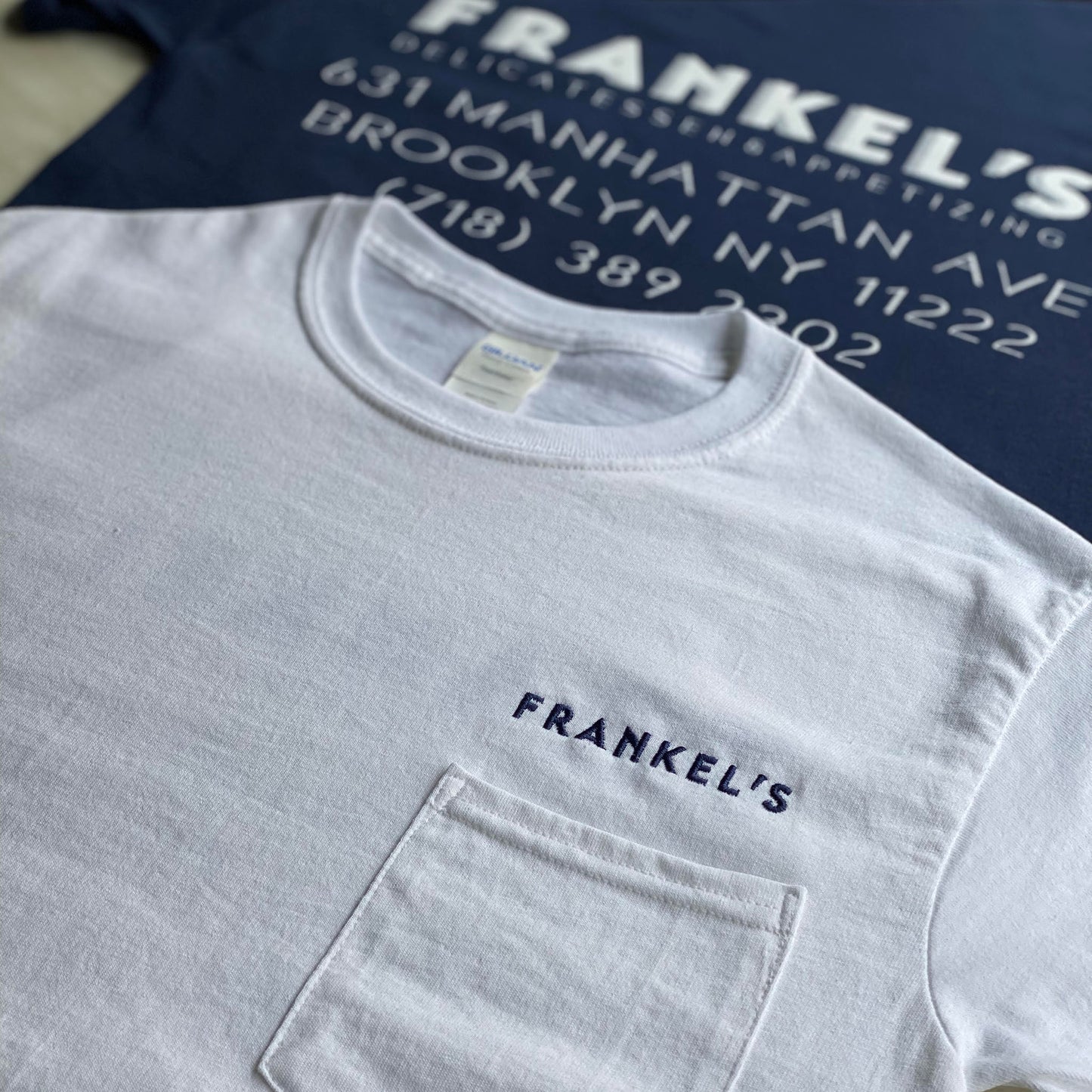 Frankel's Classic Pocket Tee White